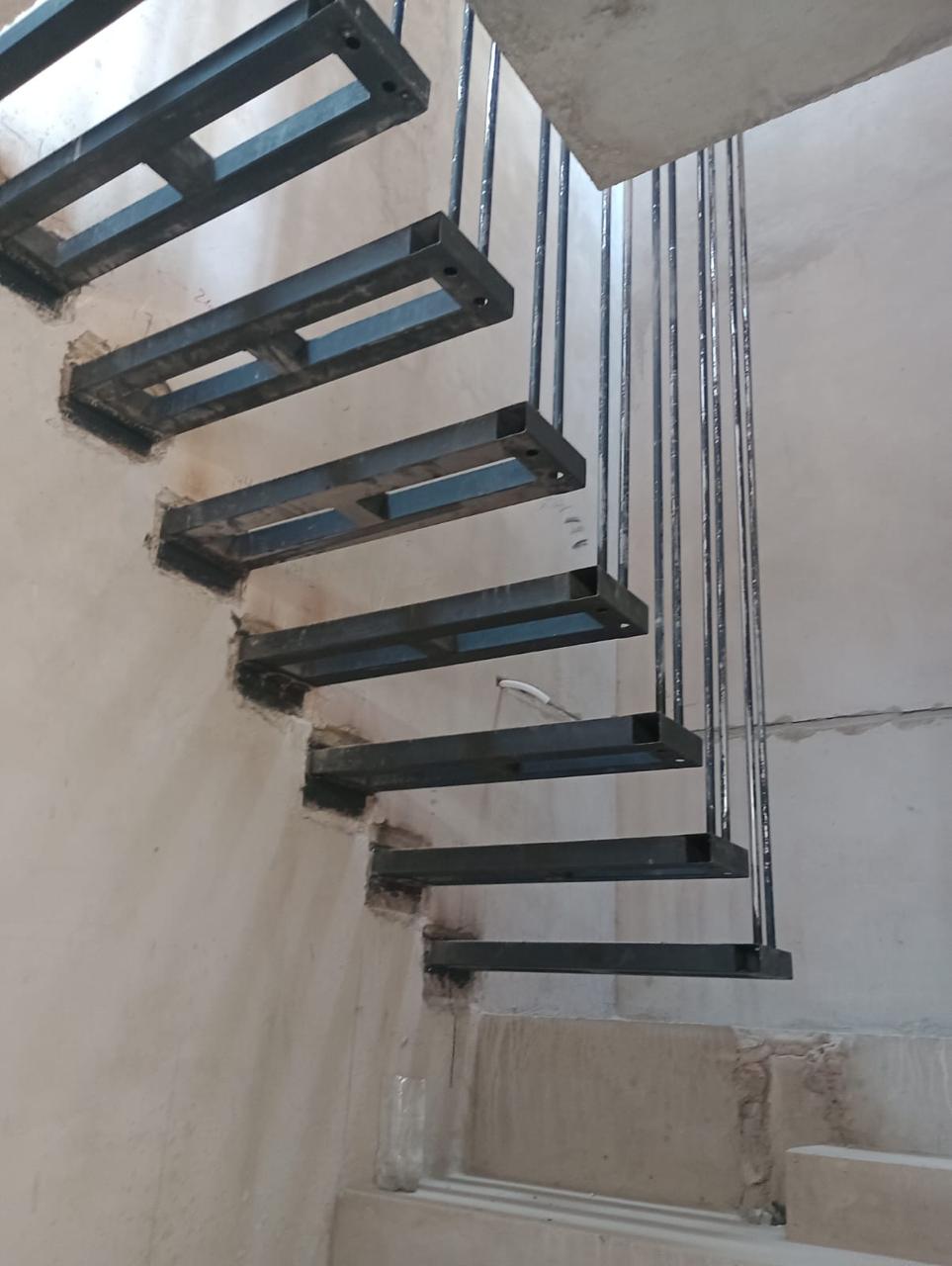 Peldaños empotrados